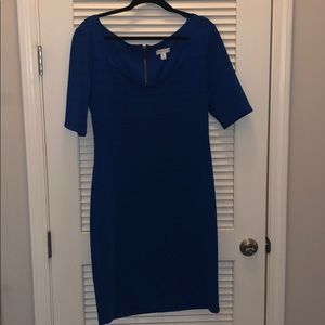 Bisou Biasou blue bandage dress